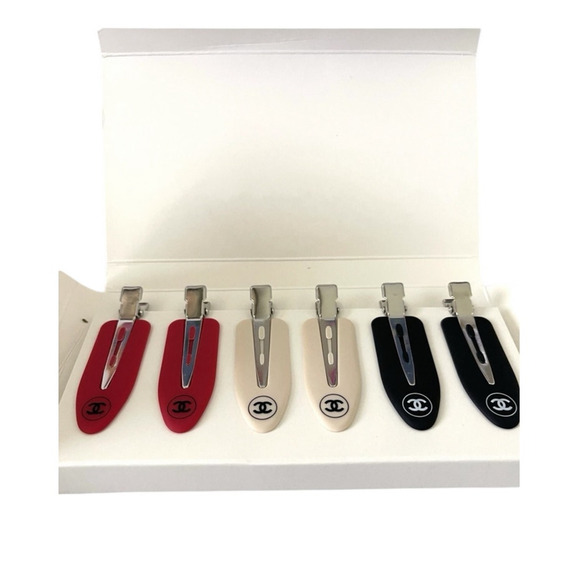 NEW CHANEL Beauty Hair Clip Set Accessory GWP - Picture 2 of 5